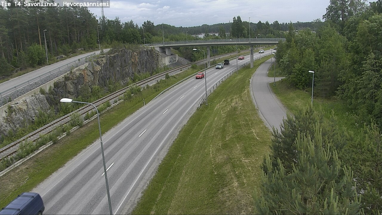 Kelikamerat Kuva Tie 14 Savonlinna, Hevonpäänniemi, Savonlinna, Etelä-Savo