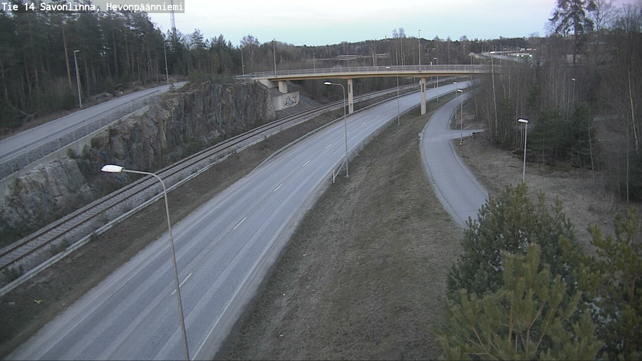 Kelikamerat Kuva Tie 14 Savonlinna, Hevonpäänniemi, Savonlinna, Etelä-Savo