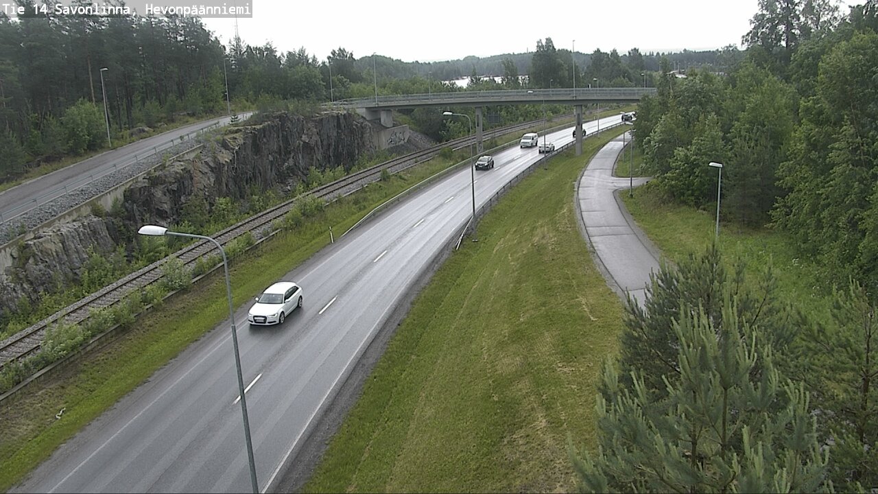 Kelikamerat Kuva Tie 14 Savonlinna, Hevonpäänniemi, Savonlinna, Etelä-Savo