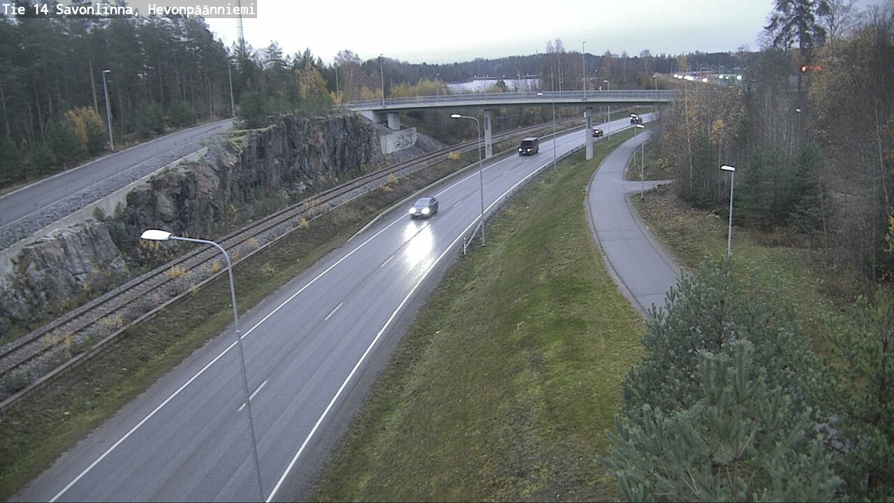 Kelikamerat Kuva Tie 14 Savonlinna, Hevonpäänniemi, Savonlinna, Etelä-Savo