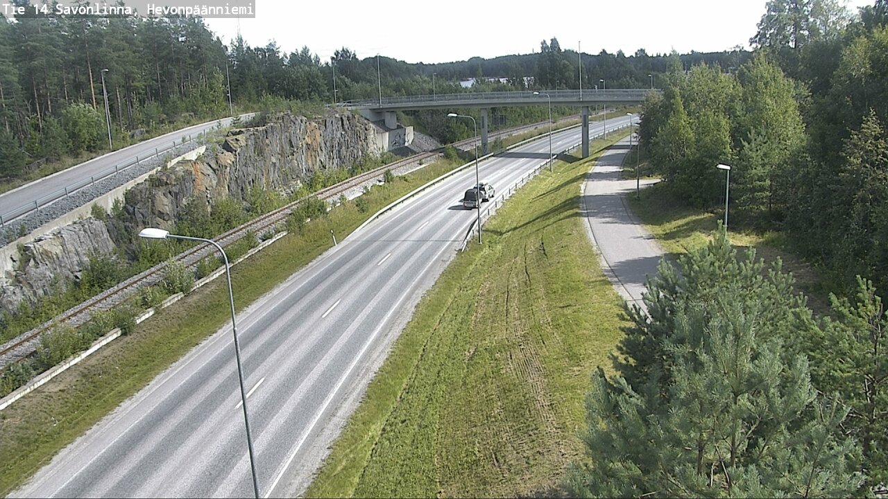 Kelikamerat Kuva Tie 14 Savonlinna, Hevonpäänniemi, Savonlinna, Etelä-Savo