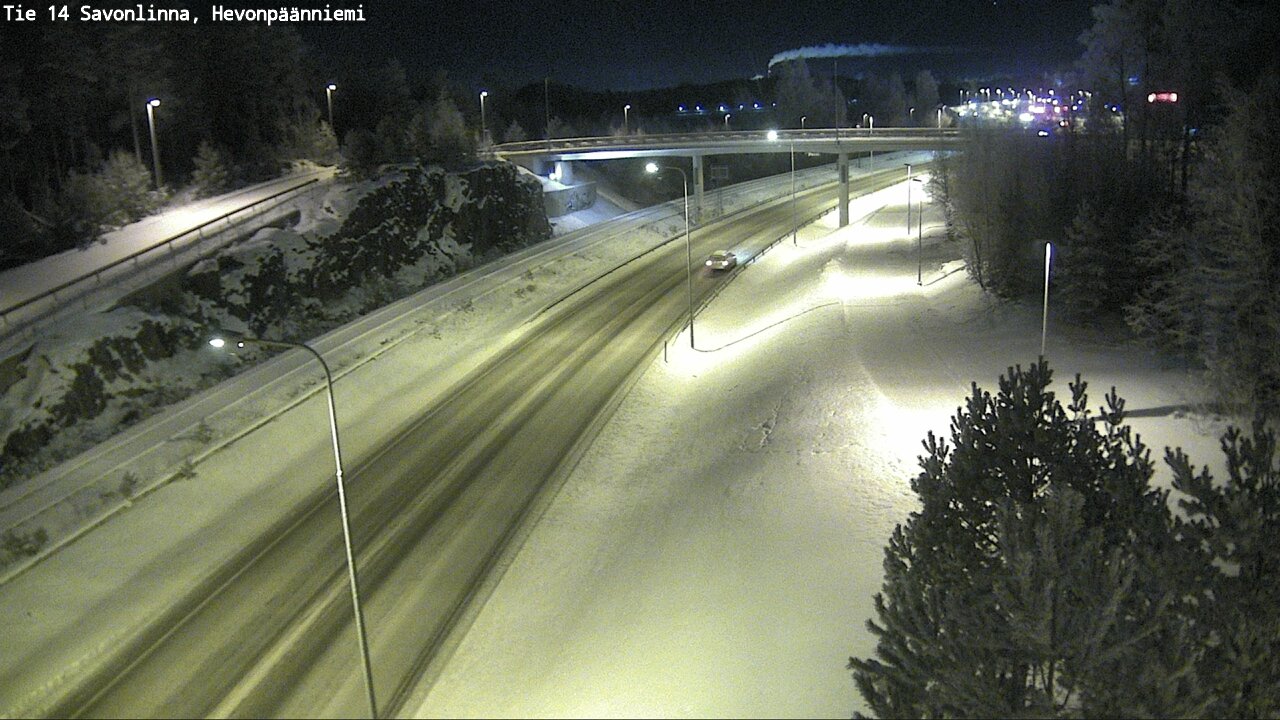 Kelikamerat Kuva Tie 14 Savonlinna, Hevonpäänniemi, Savonlinna, Etelä-Savo