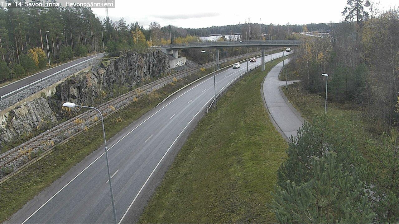 Kelikamerat Kuva Tie 14 Savonlinna, Hevonpäänniemi, Savonlinna, Etelä-Savo