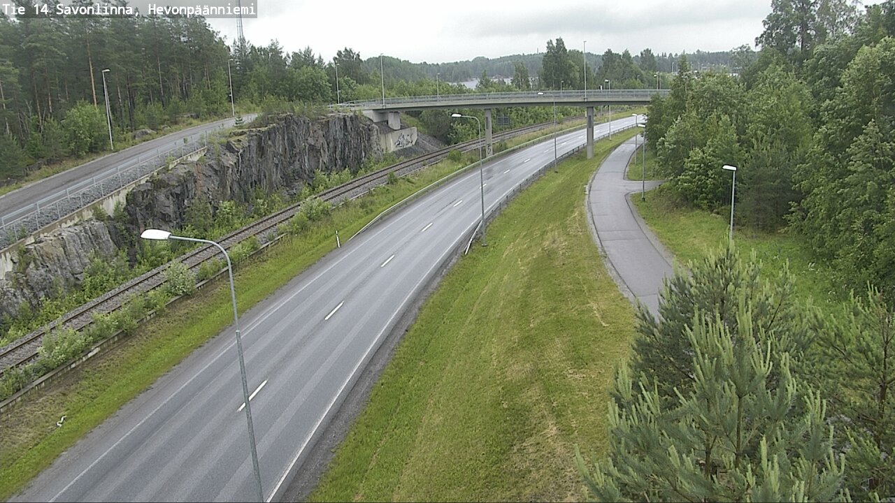 Kelikamerat Kuva Tie 14 Savonlinna, Hevonpäänniemi, Savonlinna, Etelä-Savo