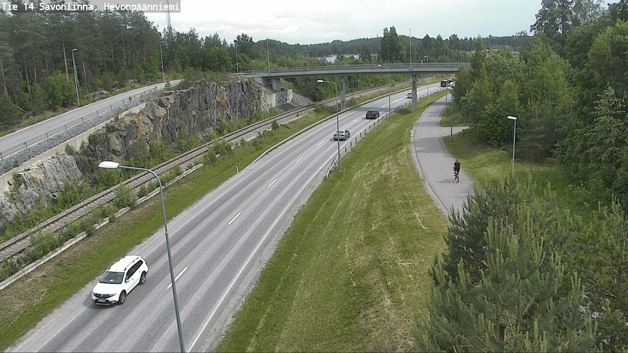 Kelikamerat Kuva Tie 14 Savonlinna, Hevonpäänniemi, Savonlinna, Etelä-Savo