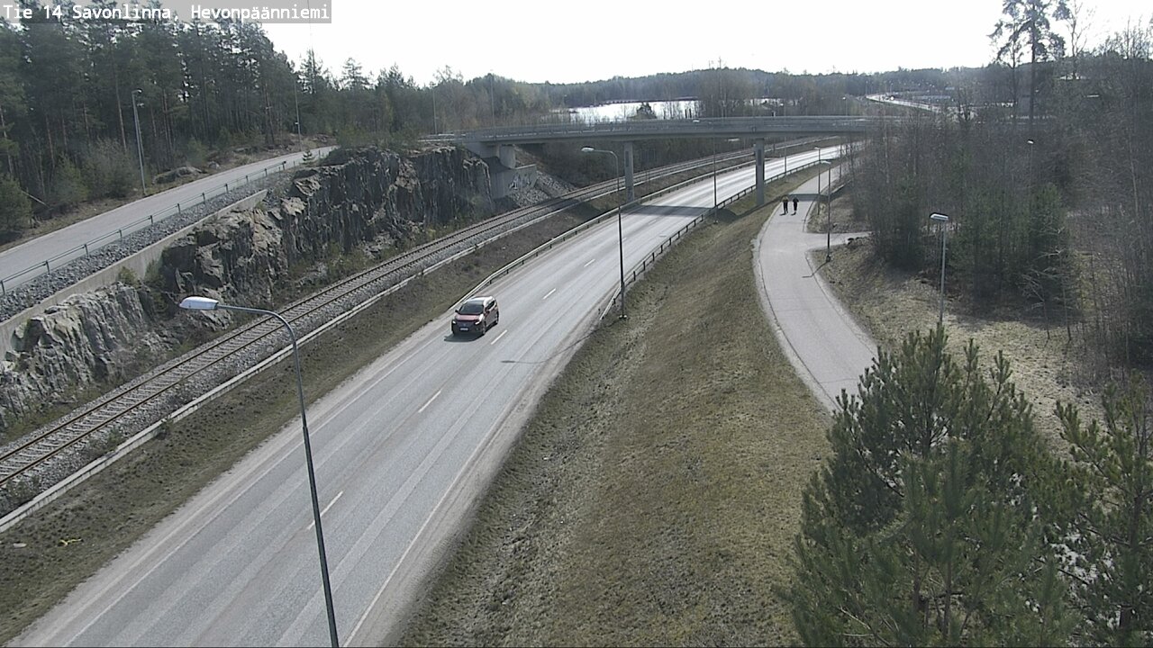 Kelikamerat Kuva Tie 14 Savonlinna, Hevonpäänniemi, Savonlinna, Etelä-Savo