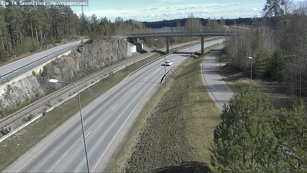 Kelikamerat Kuva Tie 14 Savonlinna, Hevonpäänniemi, Savonlinna, Etelä-Savo