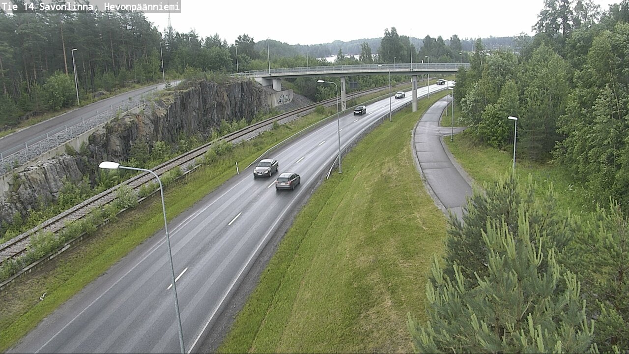Kelikamerat Kuva Tie 14 Savonlinna, Hevonpäänniemi, Savonlinna, Etelä-Savo