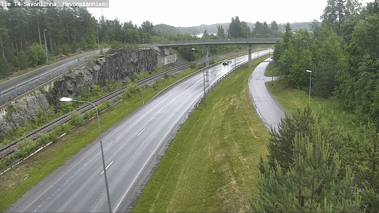 Kelikamerat Kuva Tie 14 Savonlinna, Hevonpäänniemi, Savonlinna, Etelä-Savo