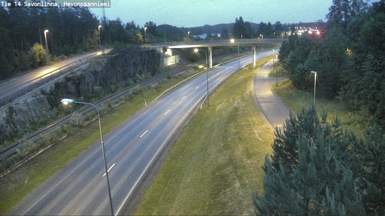 Kelikamerat Kuva Tie 14 Savonlinna, Hevonpäänniemi, Savonlinna, Etelä-Savo