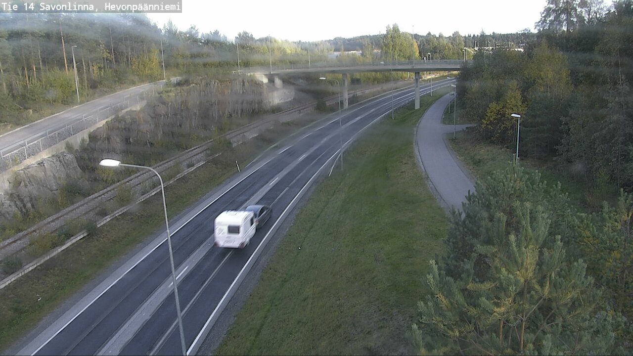 Kelikamerat Kuva Tie 14 Savonlinna, Hevonpäänniemi, Savonlinna, Etelä-Savo