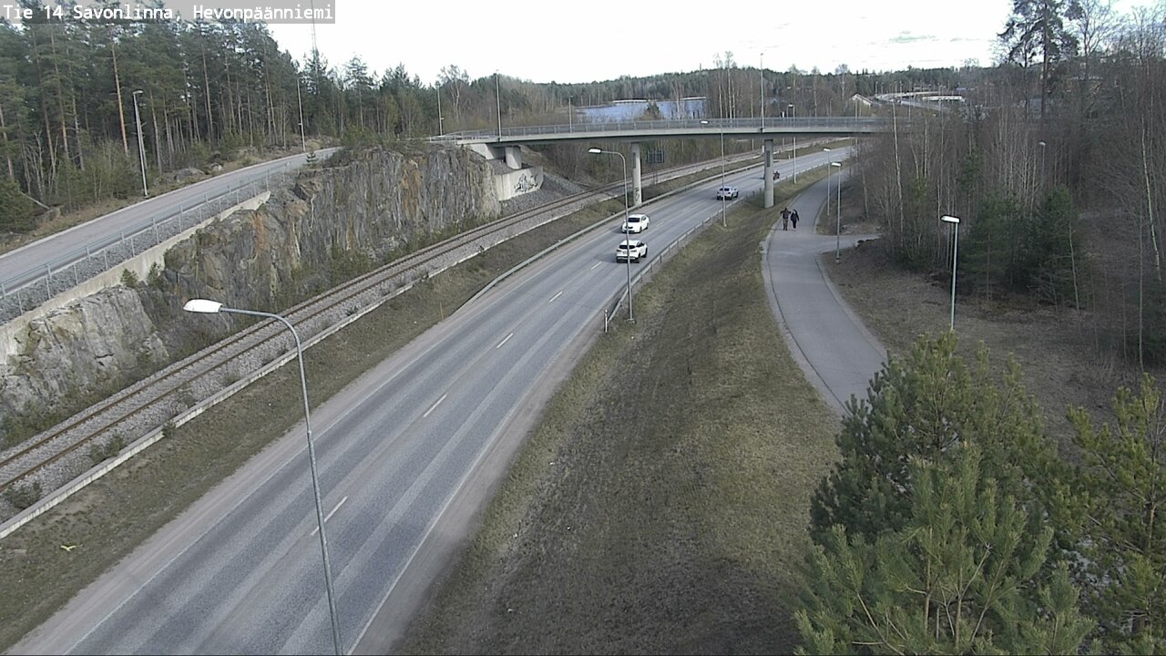 Kelikamerat Kuva Tie 14 Savonlinna, Hevonpäänniemi, Savonlinna, Etelä-Savo