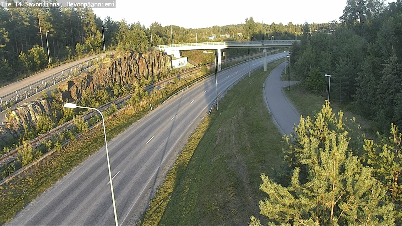 Kelikamerat Kuva Tie 14 Savonlinna, Hevonpäänniemi, Savonlinna, Etelä-Savo