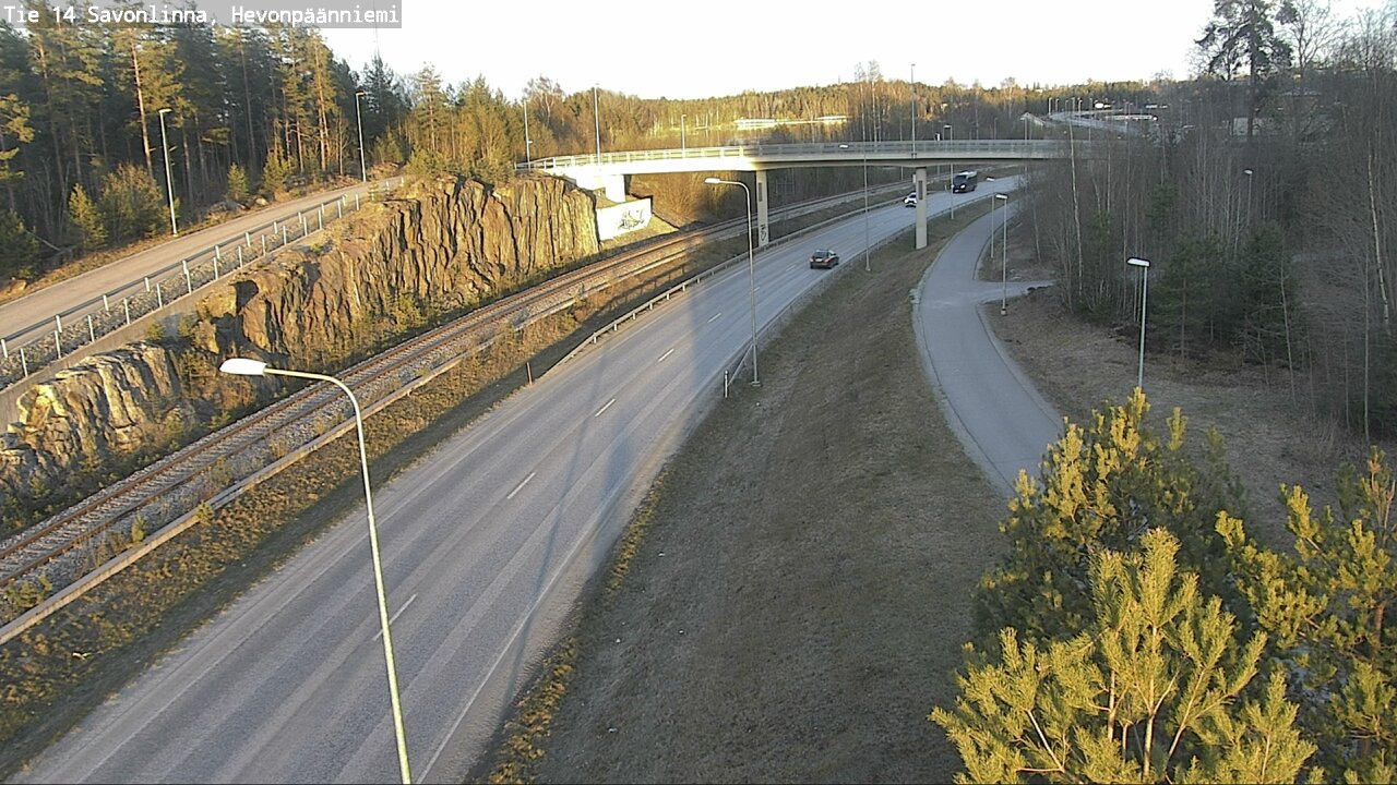 Kelikamerat Kuva Tie 14 Savonlinna, Hevonpäänniemi, Savonlinna, Etelä-Savo