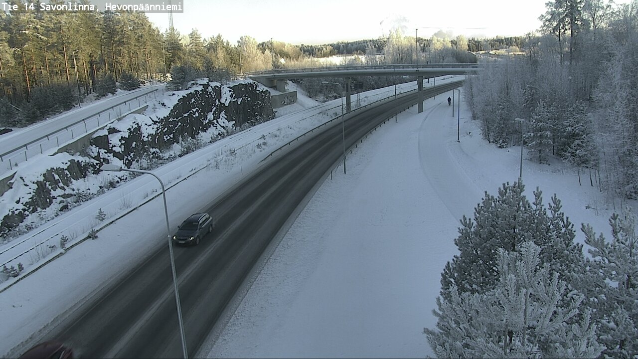 Kelikamerat Kuva Tie 14 Savonlinna, Hevonpäänniemi, Savonlinna, Etelä-Savo