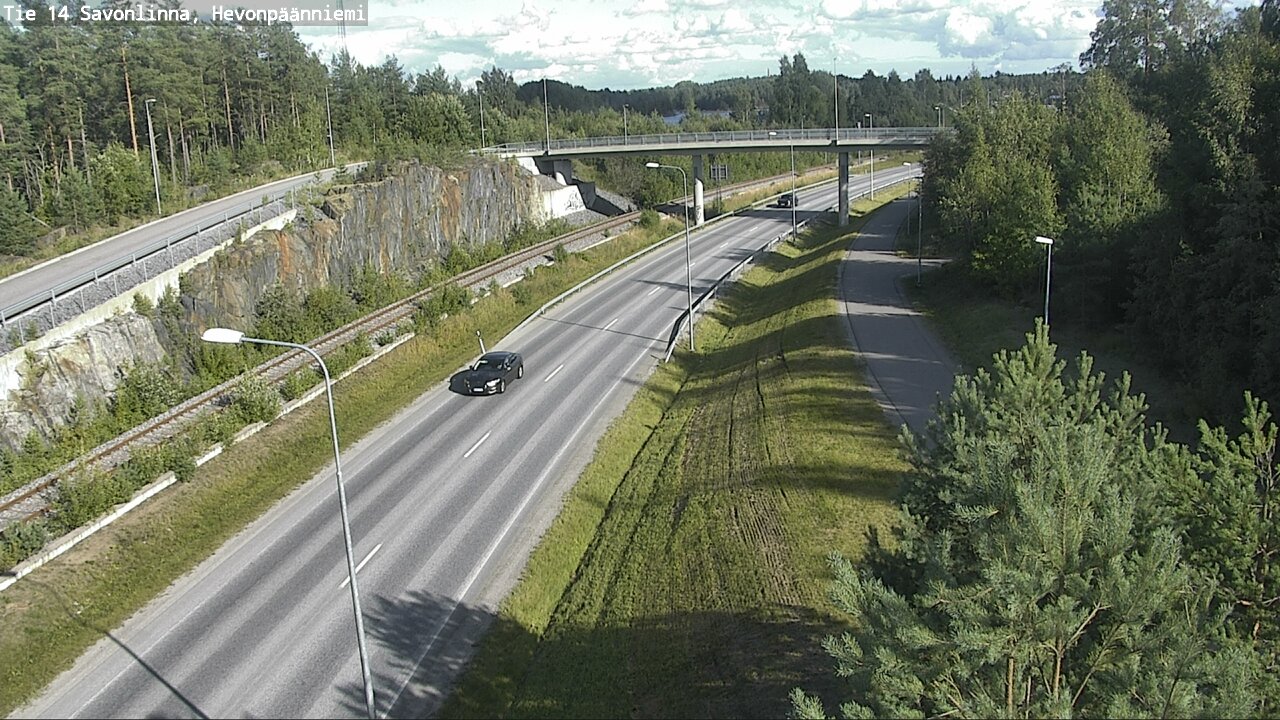 Kelikamerat Kuva Tie 14 Savonlinna, Hevonpäänniemi, Savonlinna, Etelä-Savo
