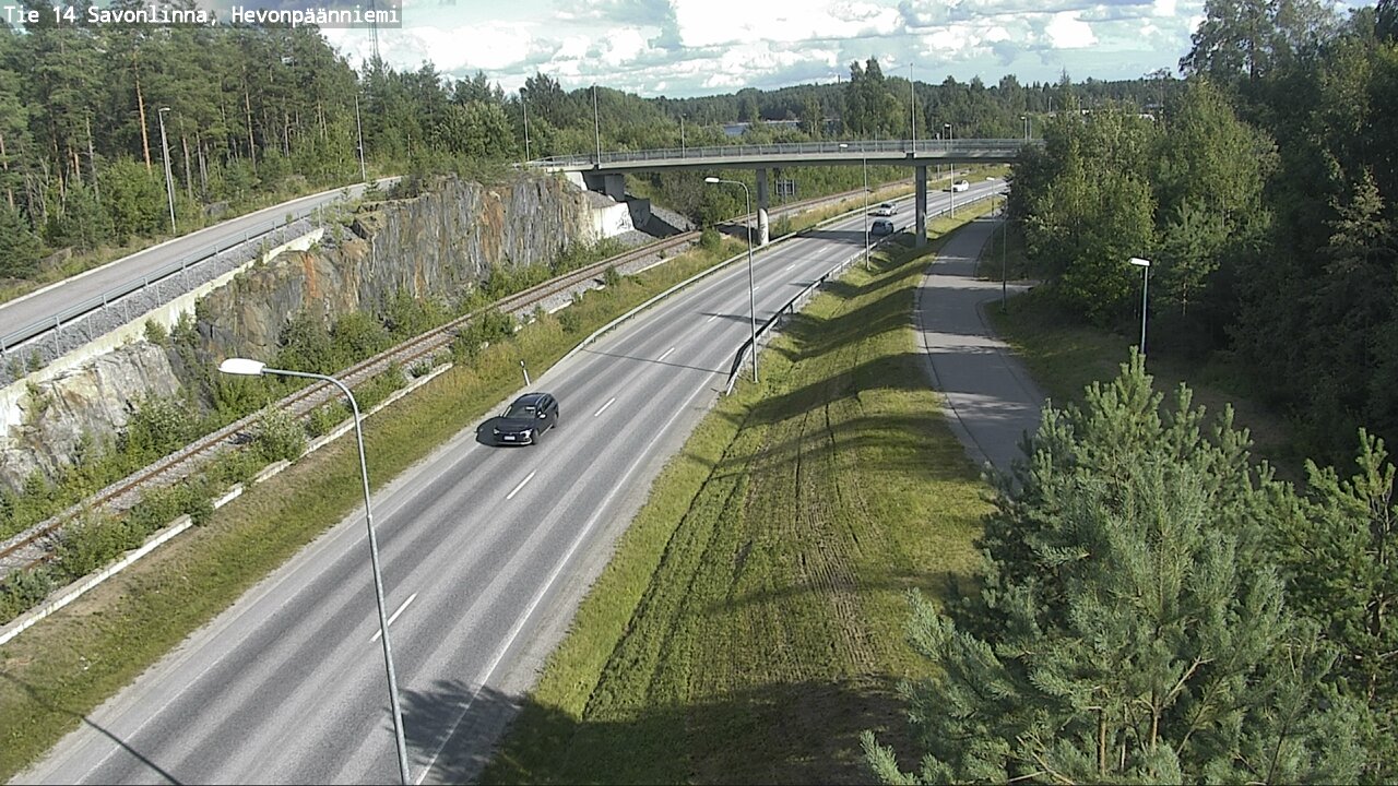 Kelikamerat Kuva Tie 14 Savonlinna, Hevonpäänniemi, Savonlinna, Etelä-Savo