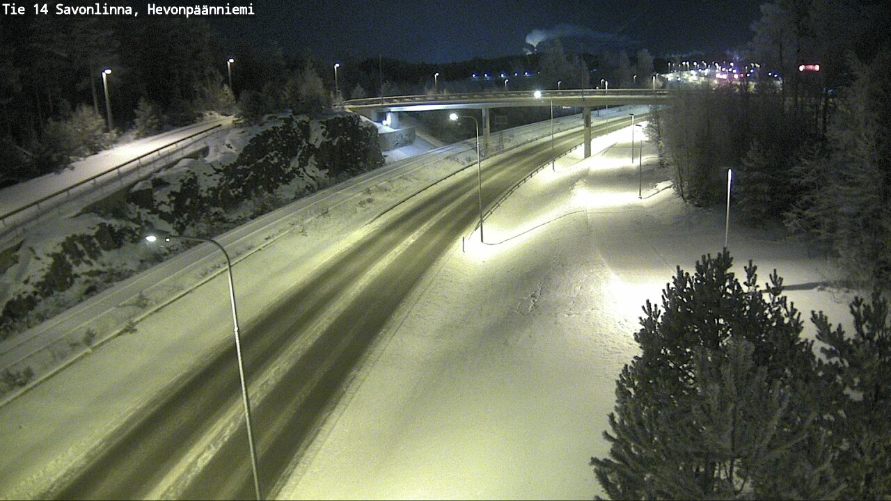 Kelikamerat Kuva Tie 14 Savonlinna, Hevonpäänniemi, Savonlinna, Etelä-Savo