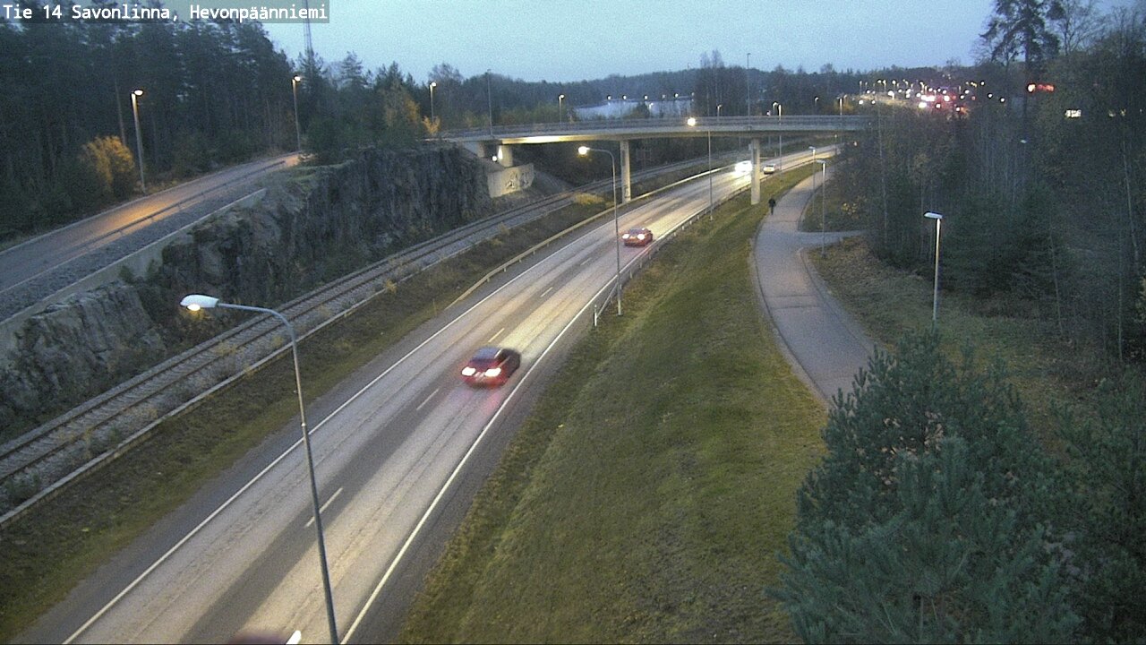 Kelikamerat Kuva Tie 14 Savonlinna, Hevonpäänniemi, Savonlinna, Etelä-Savo