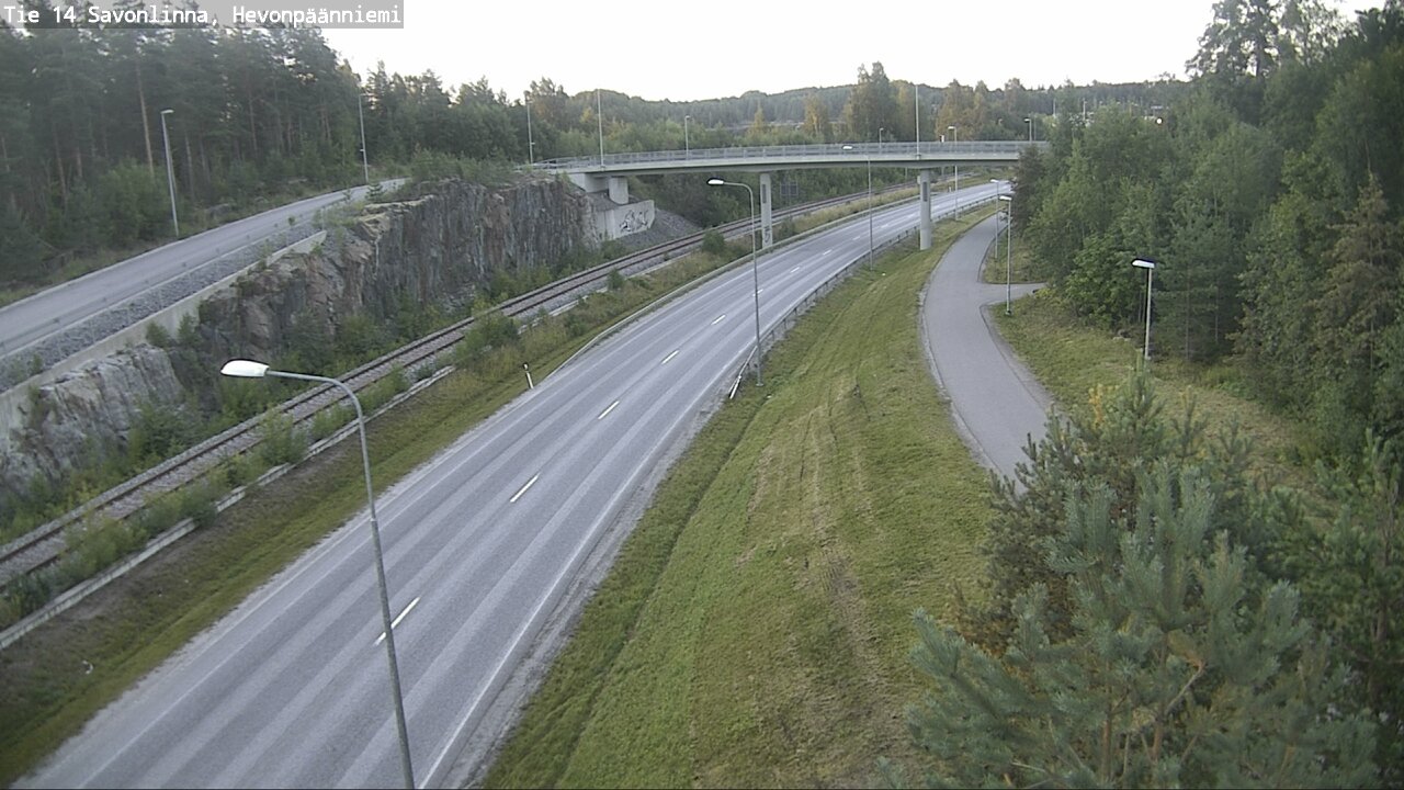 Kelikamerat Kuva Tie 14 Savonlinna, Hevonpäänniemi, Savonlinna, Etelä-Savo
