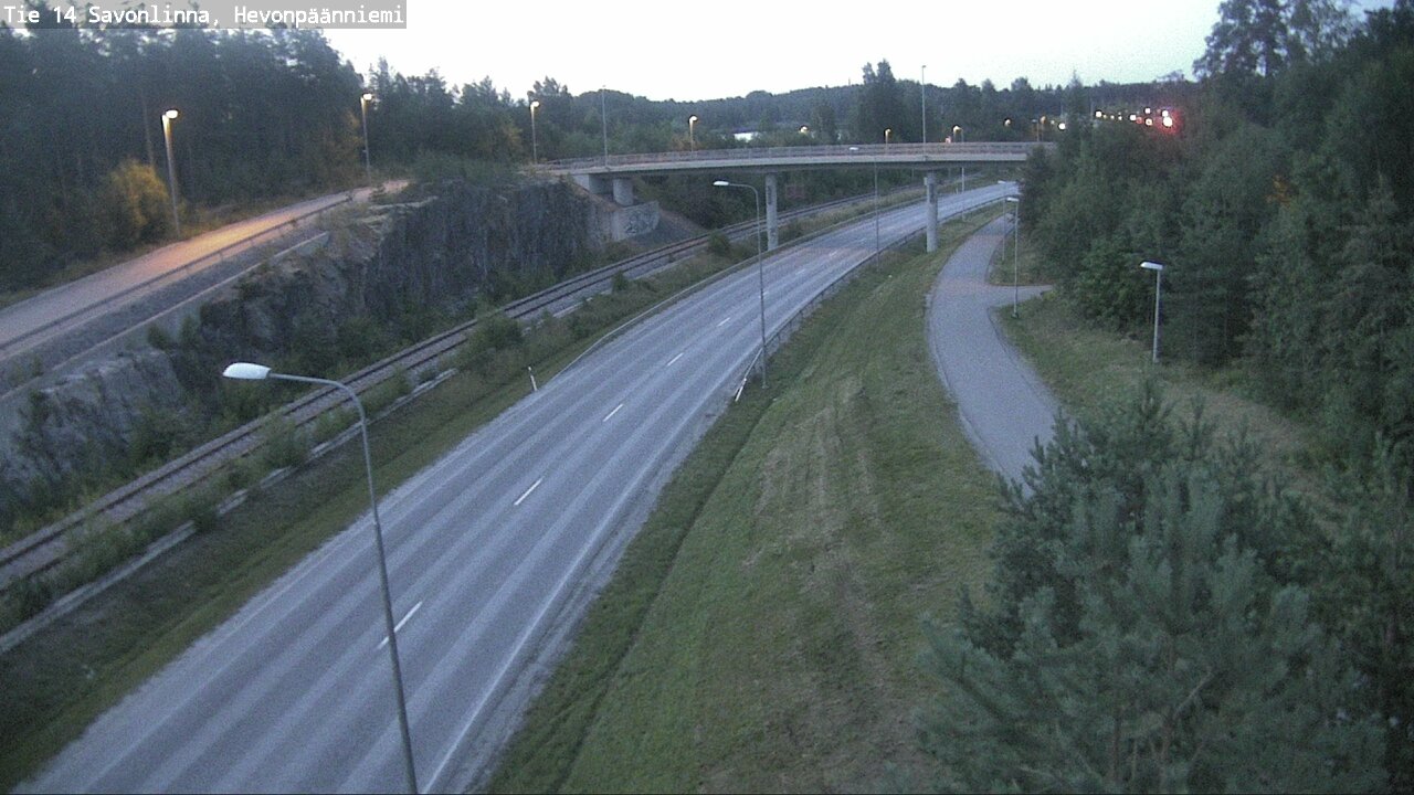 Kelikamerat Kuva Tie 14 Savonlinna, Hevonpäänniemi, Savonlinna, Etelä-Savo