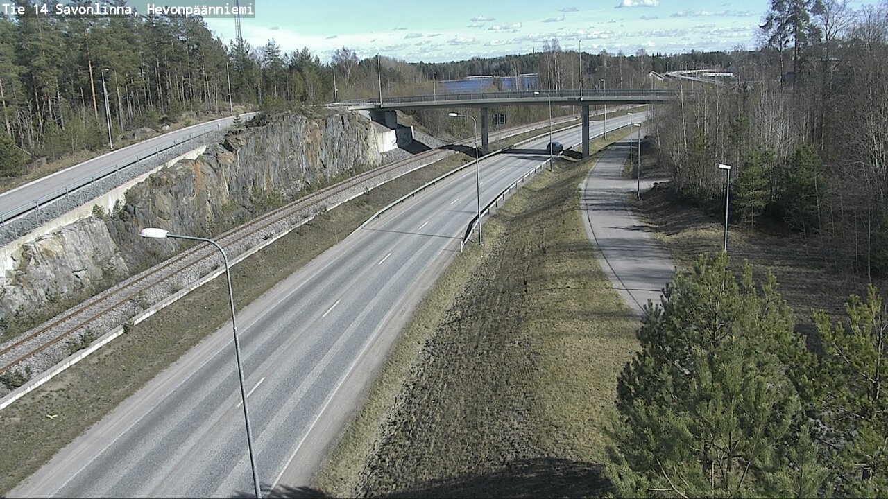 Kelikamerat Kuva Tie 14 Savonlinna, Hevonpäänniemi, Savonlinna, Etelä-Savo
