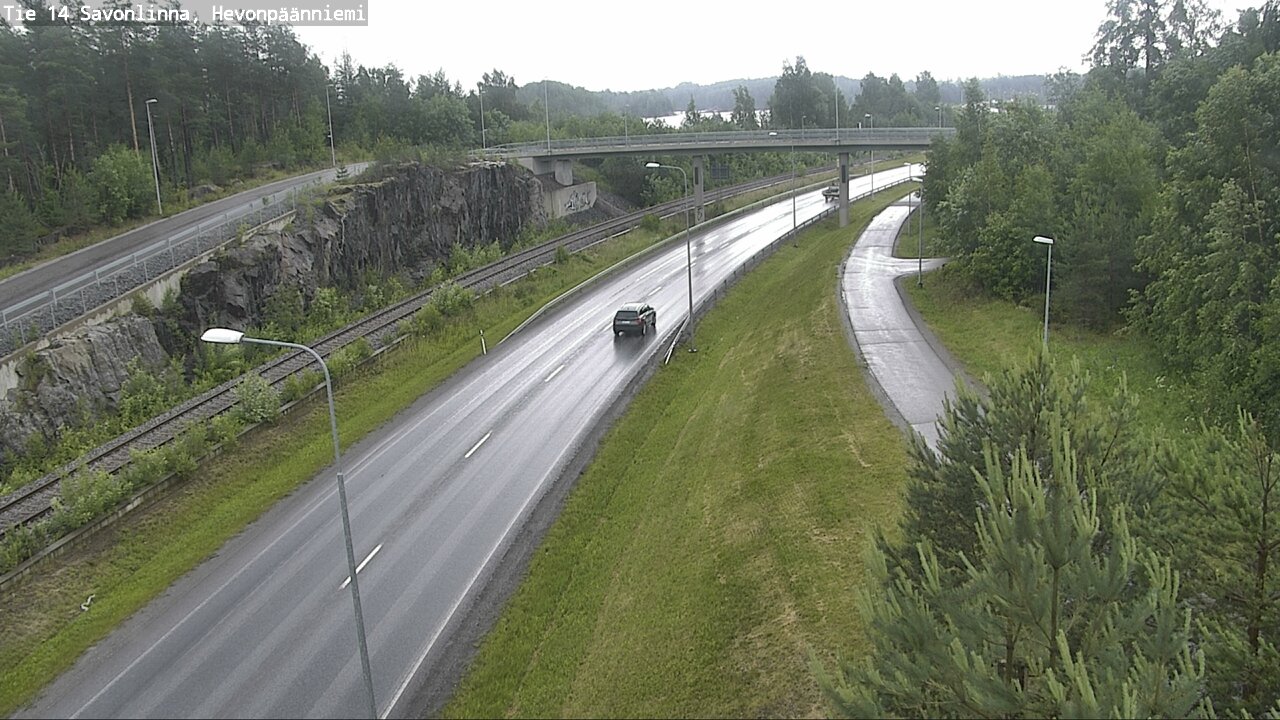 Kelikamerat Kuva Tie 14 Savonlinna, Hevonpäänniemi, Savonlinna, Etelä-Savo