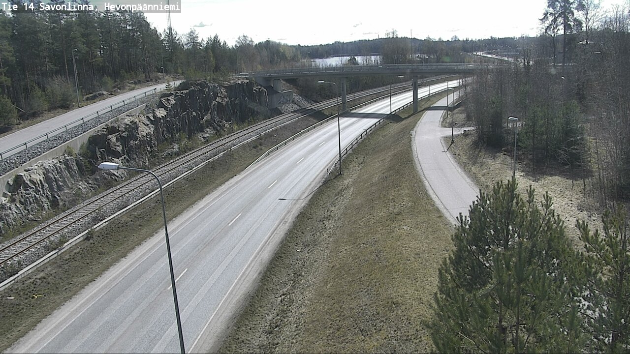 Kelikamerat Kuva Tie 14 Savonlinna, Hevonpäänniemi, Savonlinna, Etelä-Savo