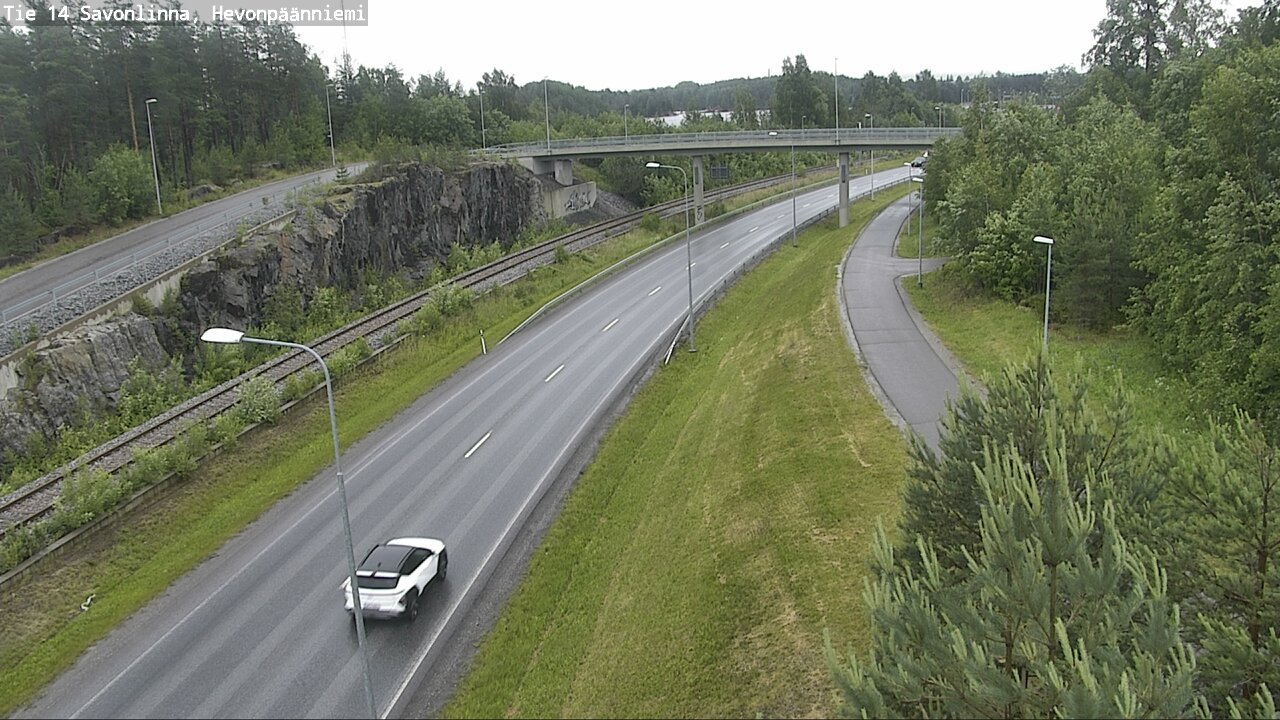 Kelikamerat Kuva Tie 14 Savonlinna, Hevonpäänniemi, Savonlinna, Etelä-Savo