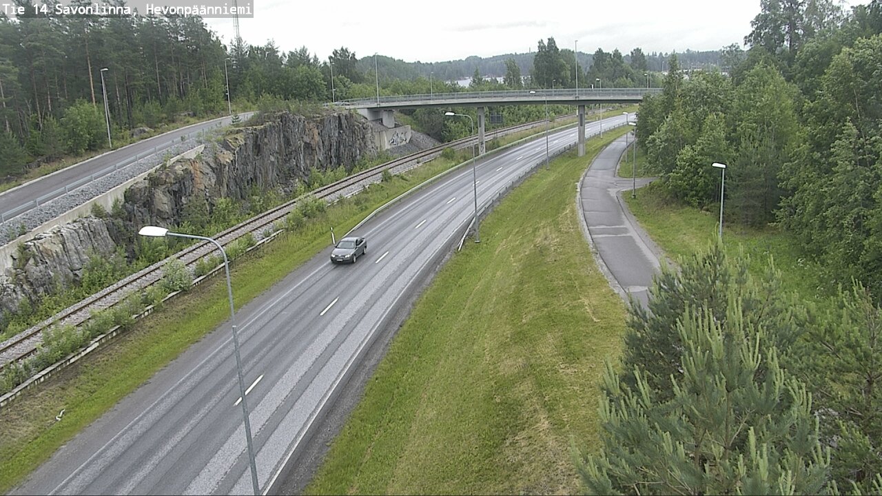 Kelikamerat Kuva Tie 14 Savonlinna, Hevonpäänniemi, Savonlinna, Etelä-Savo