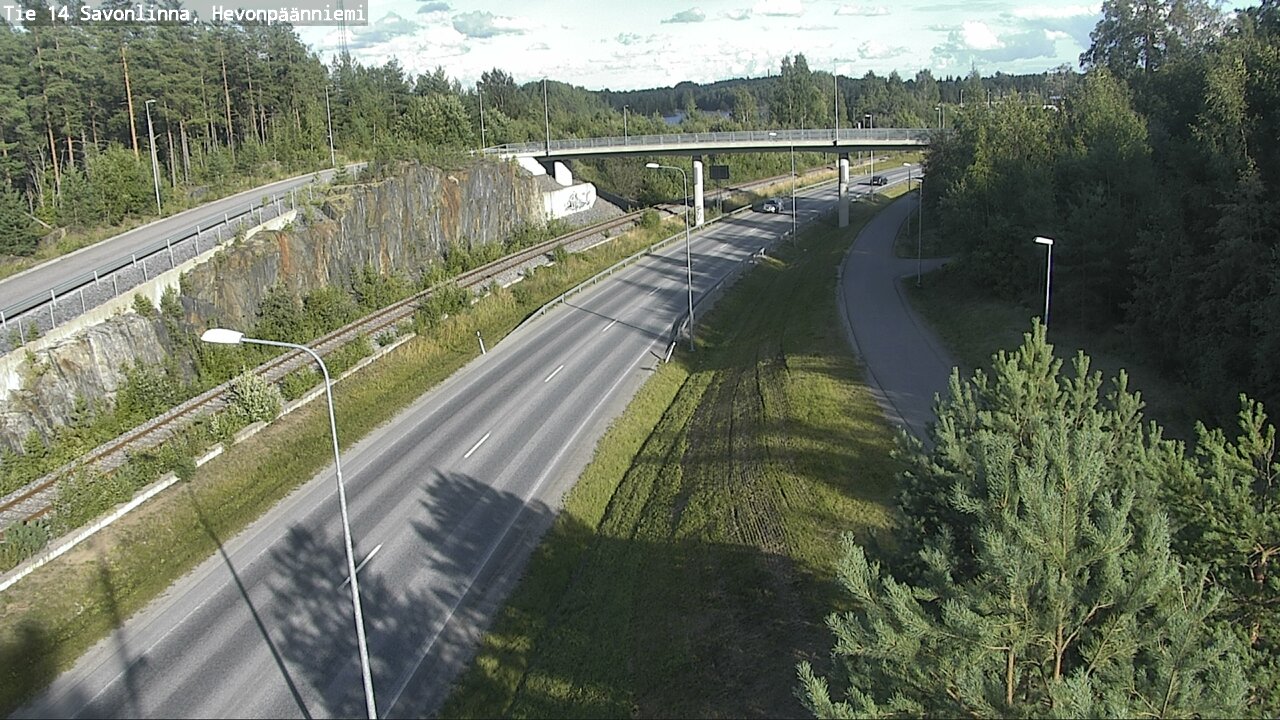 Kelikamerat Kuva Tie 14 Savonlinna, Hevonpäänniemi, Savonlinna, Etelä-Savo
