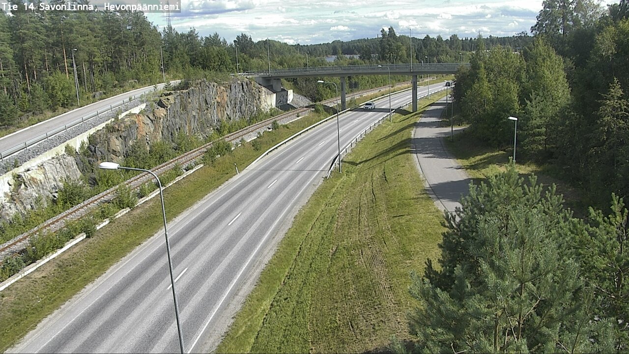 Kelikamerat Kuva Tie 14 Savonlinna, Hevonpäänniemi, Savonlinna, Etelä-Savo