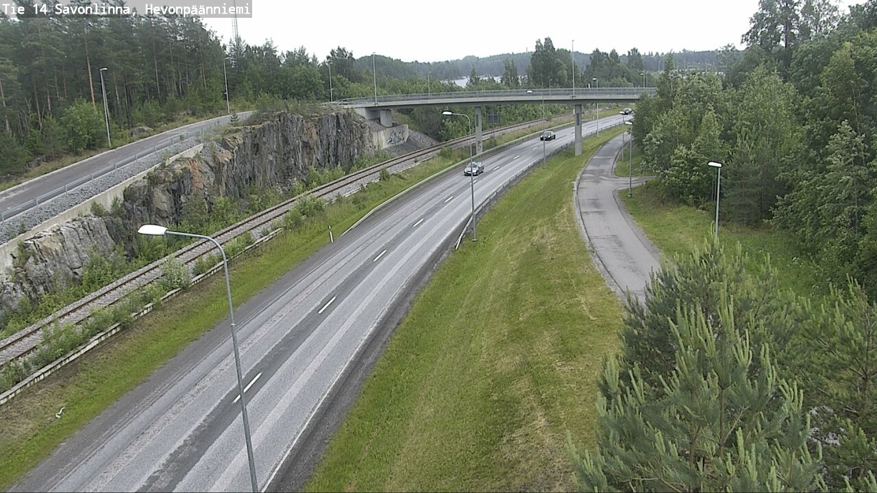 Kelikamerat Kuva Tie 14 Savonlinna, Hevonpäänniemi, Savonlinna, Etelä-Savo