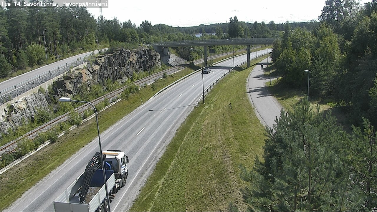 Kelikamerat Kuva Tie 14 Savonlinna, Hevonpäänniemi, Savonlinna, Etelä-Savo