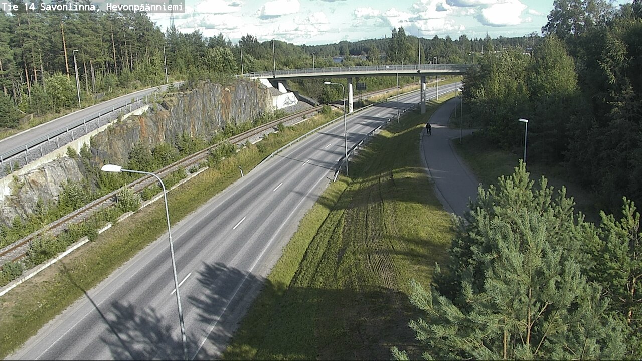 Kelikamerat Kuva Tie 14 Savonlinna, Hevonpäänniemi, Savonlinna, Etelä-Savo