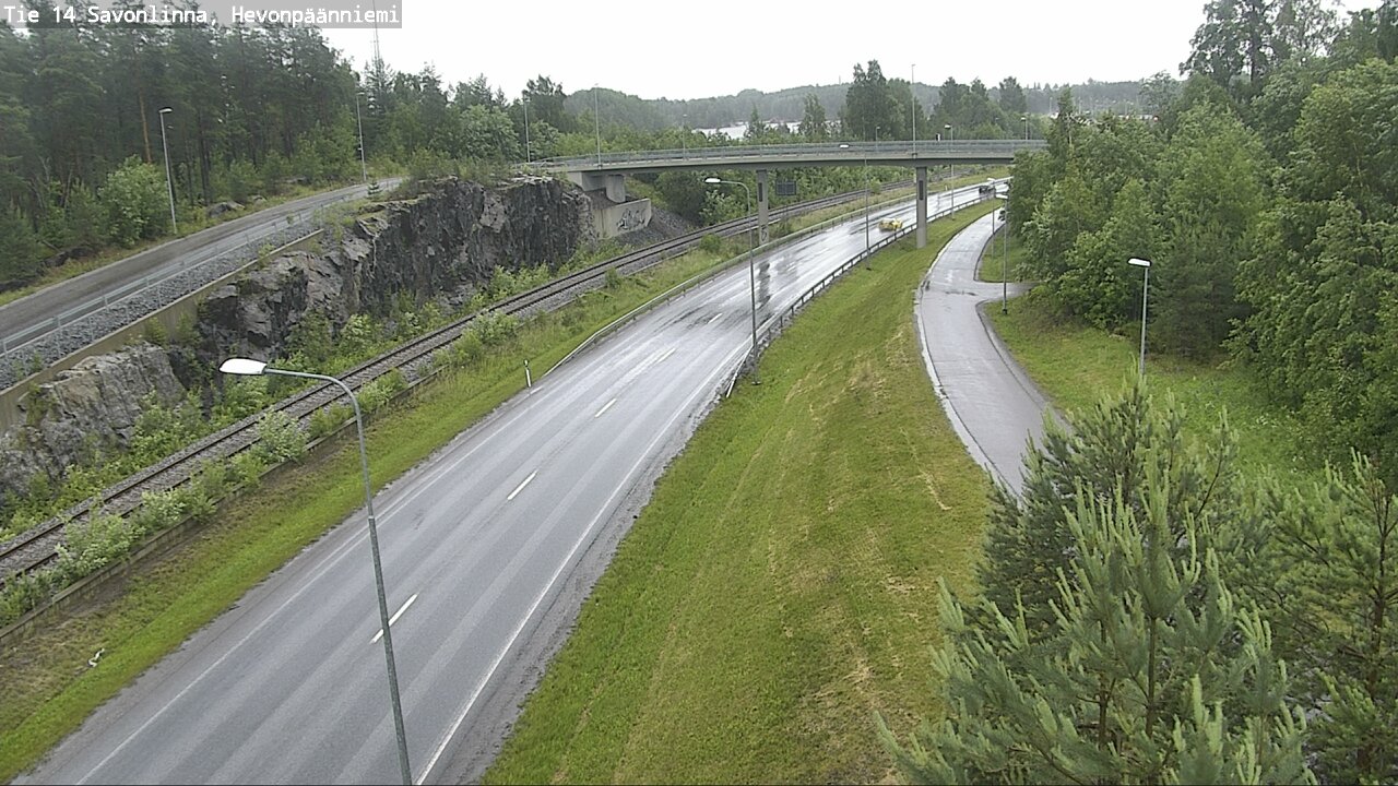 Kelikamerat Kuva Tie 14 Savonlinna, Hevonpäänniemi, Savonlinna, Etelä-Savo