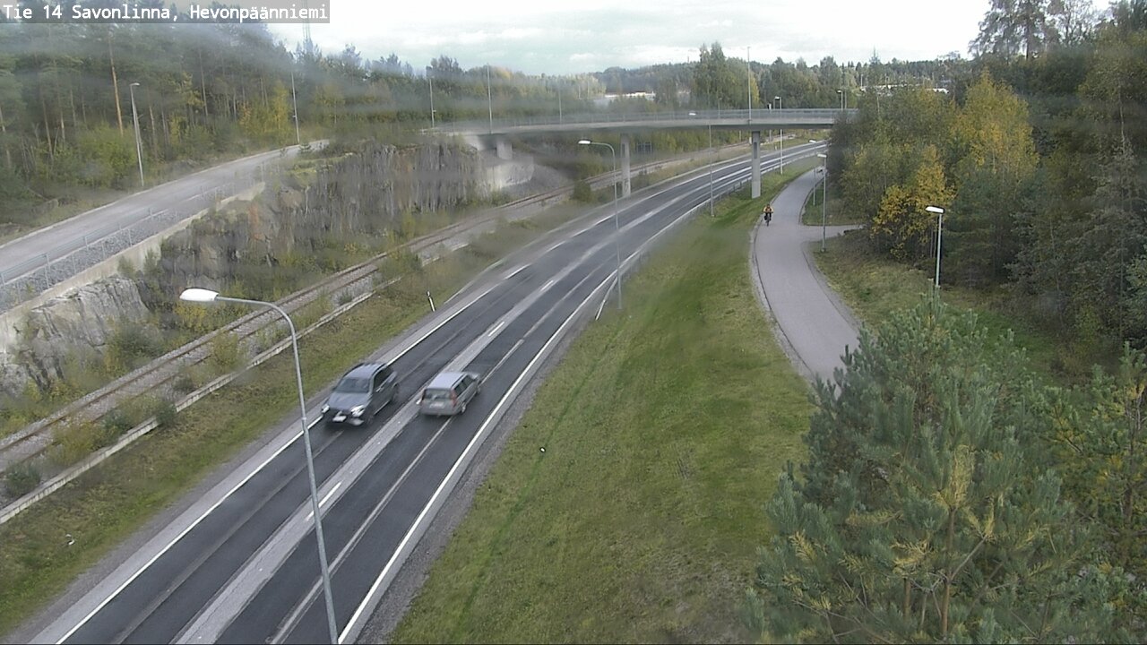 Kelikamerat Kuva Tie 14 Savonlinna, Hevonpäänniemi, Savonlinna, Etelä-Savo