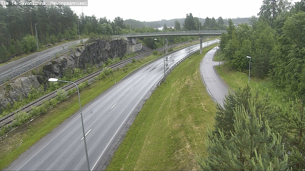 Kelikamerat Kuva Tie 14 Savonlinna, Hevonpäänniemi, Savonlinna, Etelä-Savo