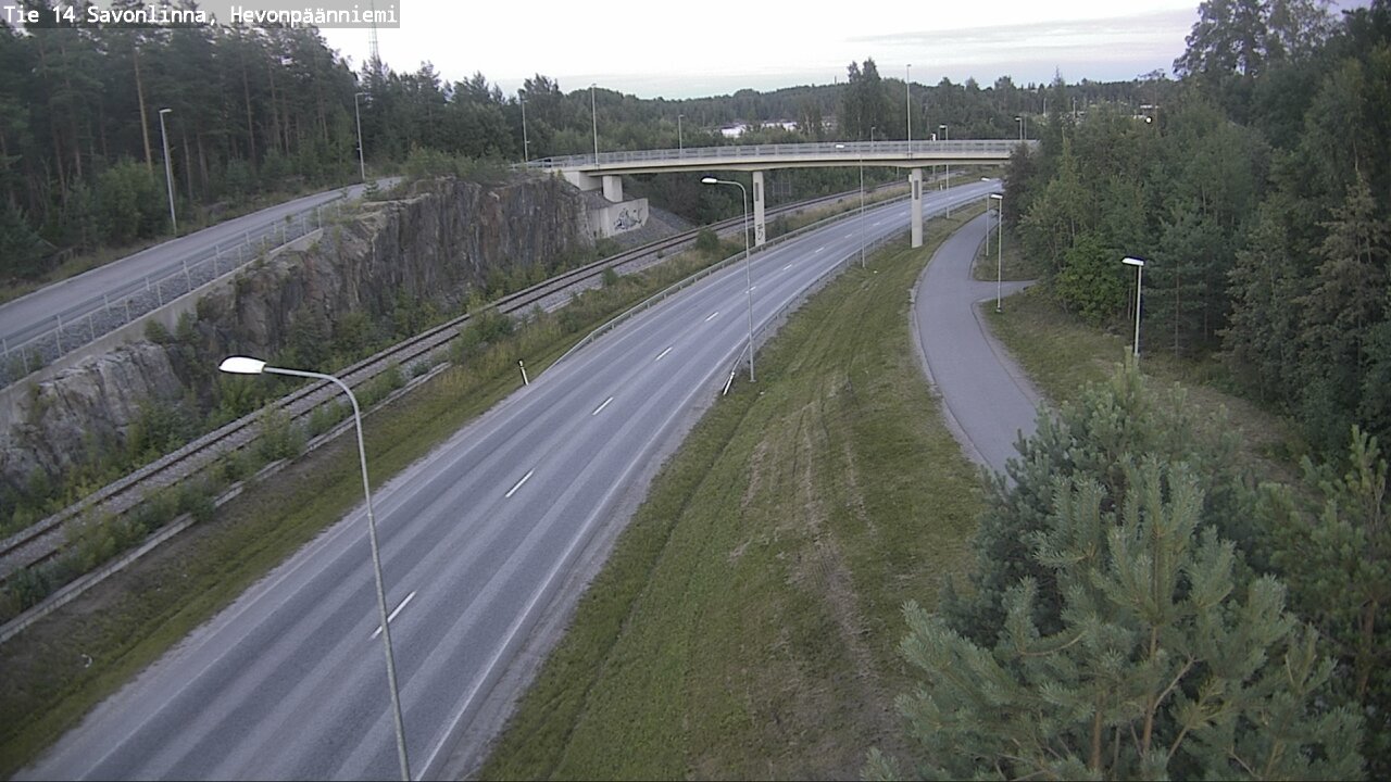 Kelikamerat Kuva Tie 14 Savonlinna, Hevonpäänniemi, Savonlinna, Etelä-Savo