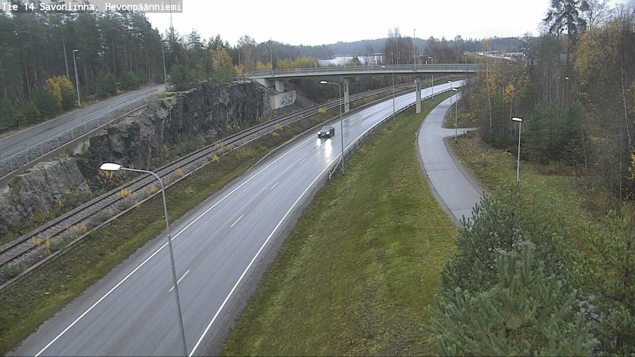 Kelikamerat Kuva Tie 14 Savonlinna, Hevonpäänniemi, Savonlinna, Etelä-Savo