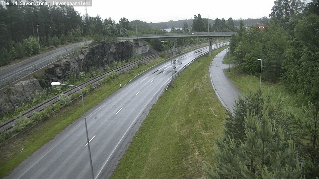 Kelikamerat Kuva Tie 14 Savonlinna, Hevonpäänniemi, Savonlinna, Etelä-Savo