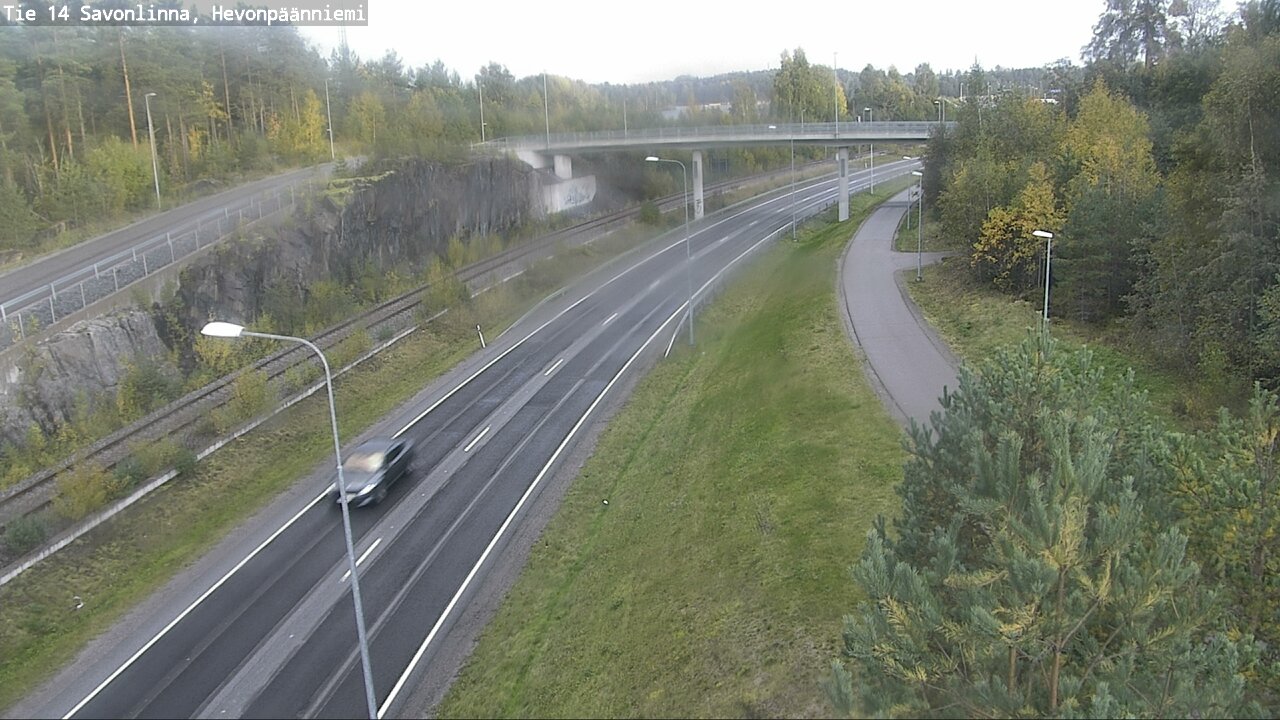 Kelikamerat Kuva Tie 14 Savonlinna, Hevonpäänniemi, Savonlinna, Etelä-Savo