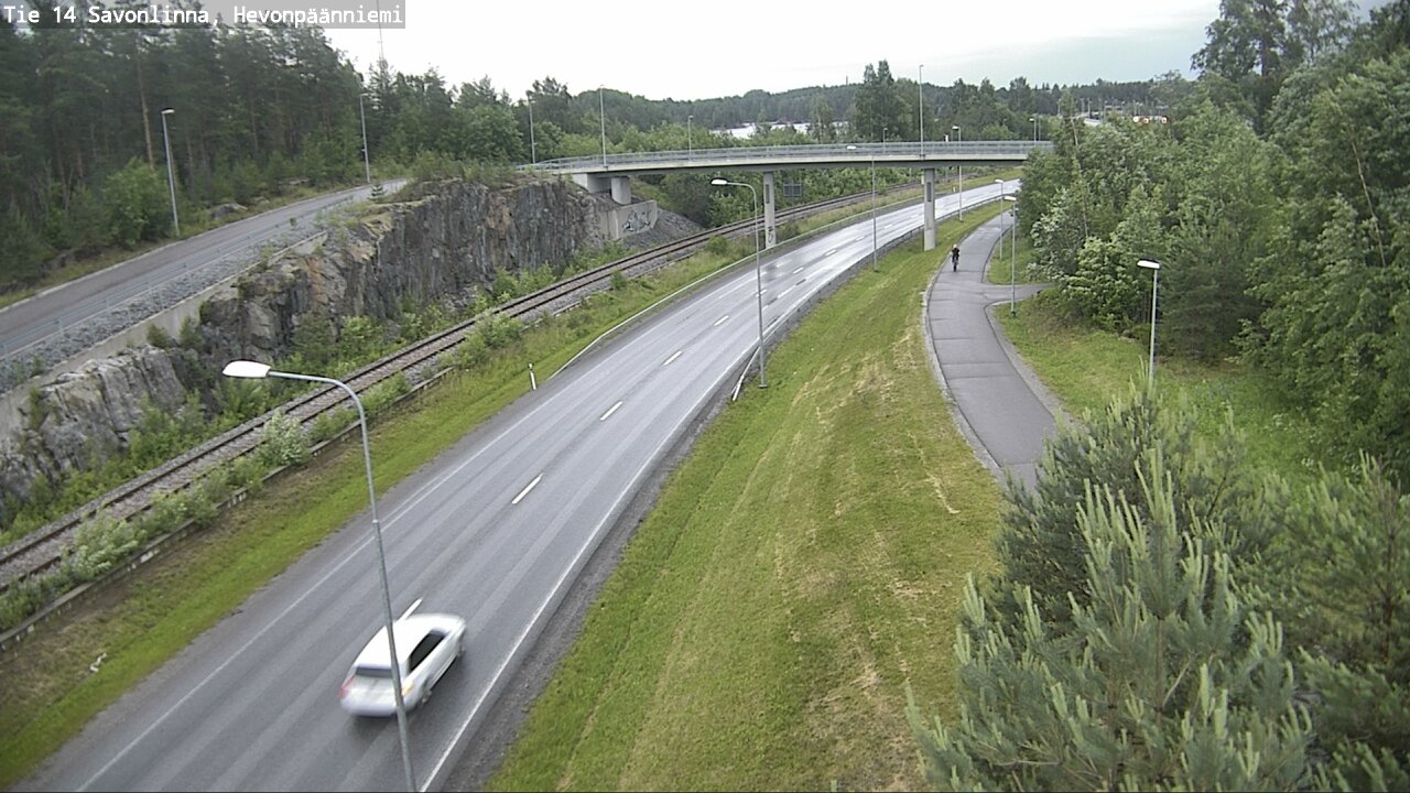 Kelikamerat Kuva Tie 14 Savonlinna, Hevonpäänniemi, Savonlinna, Etelä-Savo