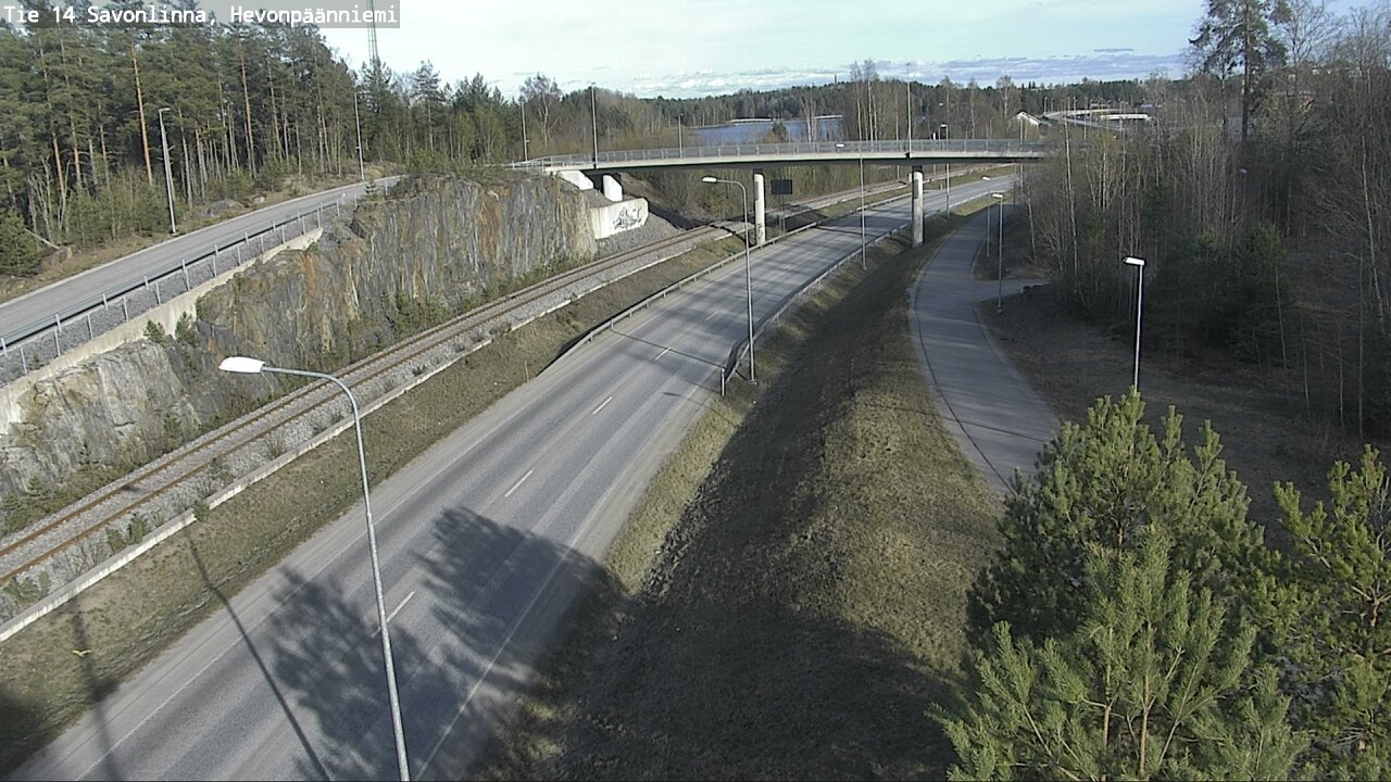 Kelikamerat Kuva Tie 14 Savonlinna, Hevonpäänniemi, Savonlinna, Etelä-Savo