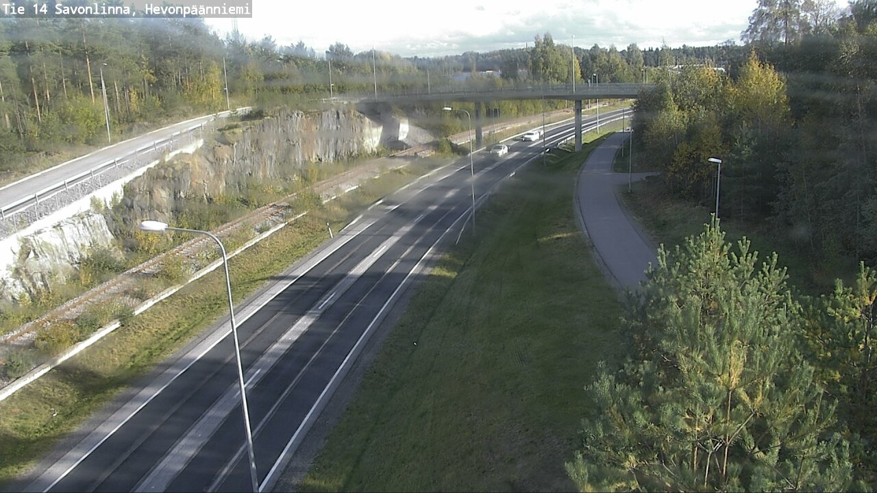 Kelikamerat Kuva Tie 14 Savonlinna, Hevonpäänniemi, Savonlinna, Etelä-Savo