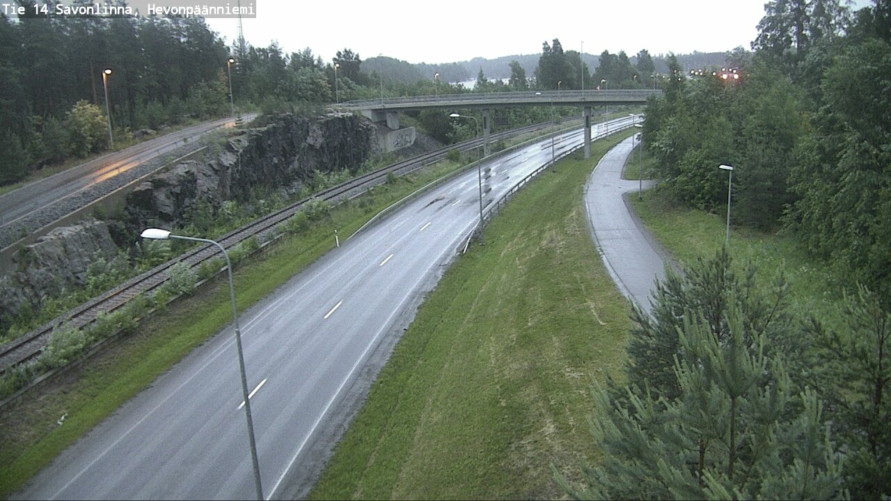 Kelikamerat Kuva Tie 14 Savonlinna, Hevonpäänniemi, Savonlinna, Etelä-Savo