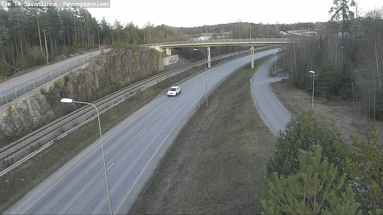 Kelikamerat Kuva Tie 14 Savonlinna, Hevonpäänniemi, Savonlinna, Etelä-Savo
