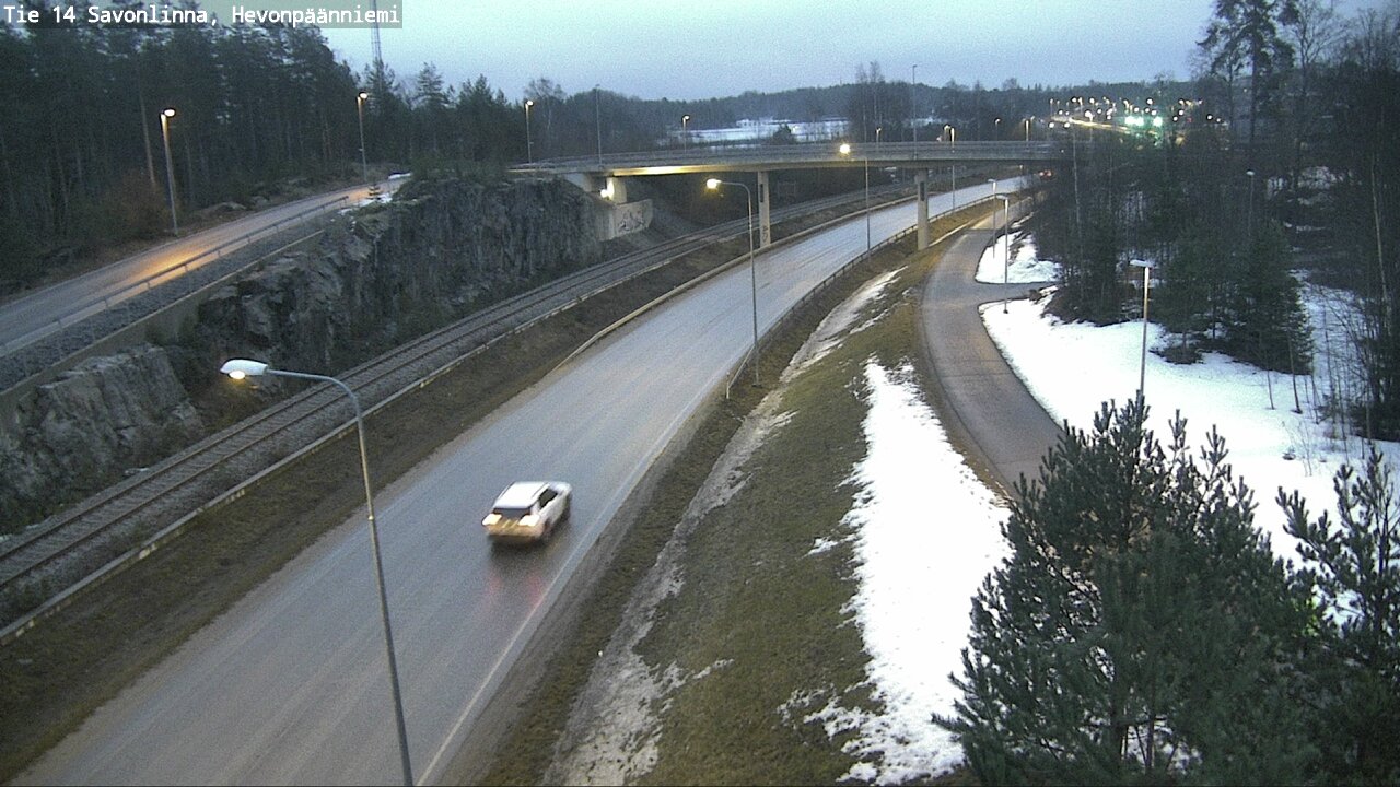 Kelikamerat Kuva Tie 14 Savonlinna, Hevonpäänniemi, Savonlinna, Etelä-Savo