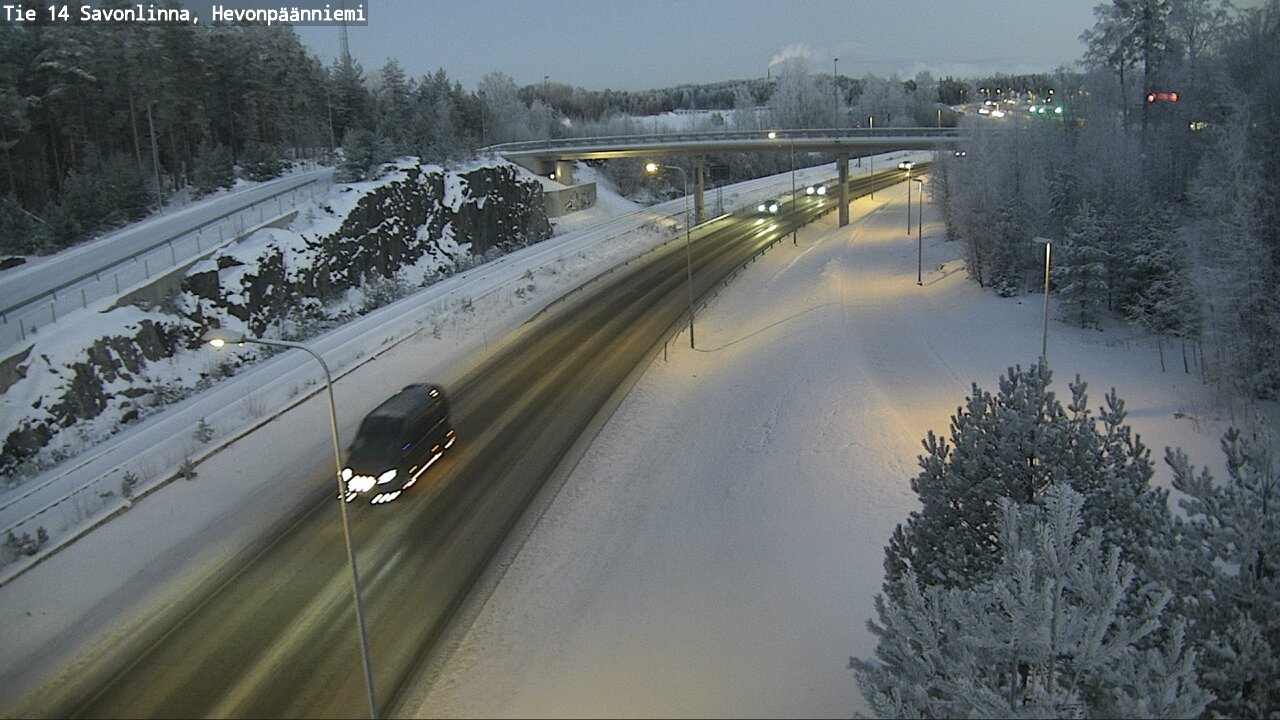 Kelikamerat Kuva Tie 14 Savonlinna, Hevonpäänniemi, Savonlinna, Etelä-Savo