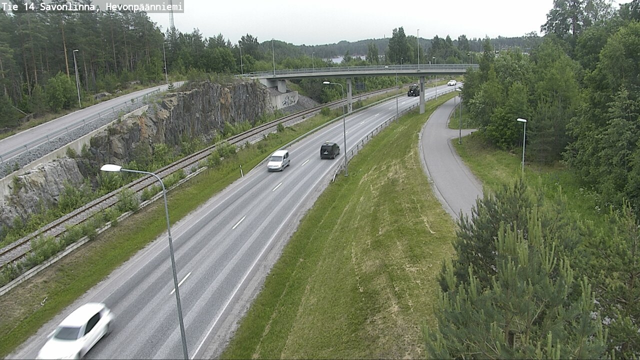 Kelikamerat Kuva Tie 14 Savonlinna, Hevonpäänniemi, Savonlinna, Etelä-Savo
